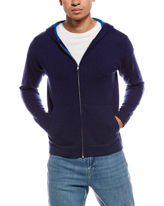 Brodie Zip Wool & Cashmere-Blend Hoodie