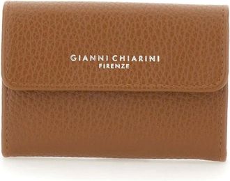 Gianni Chiarini Accessoires, Dames, Bruin, ONE Size, Leer, Dollaro Portemonnee