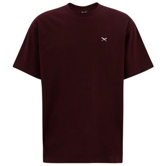 Iriedaily Mini Flag Relaxed Tee T-Shirt f&uuml;r Herren | braun/rot