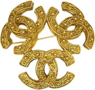 Chanel Spilla CC 1994 - Oro