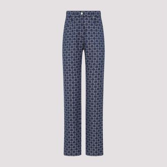 Givenchy Blue Monogram Denim Jeans