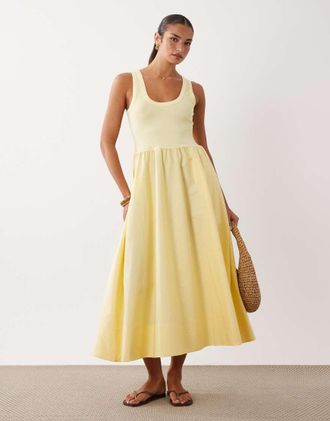 Polo Ralph Lauren Vestito lungo giallo