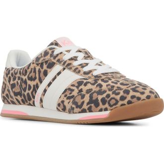 Keds Revival Leopard Print Sneaker in Tan/Brown at Nordstrom, Size 7.5