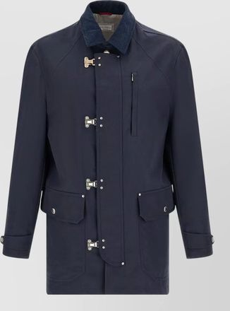 Brunello Cucinelli water-repellent cotton jacket
