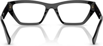 Versace 3327u Vista Bold Angular Frame Sunglasses