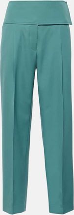 Jil Sander Pleated wool wide-leg pants