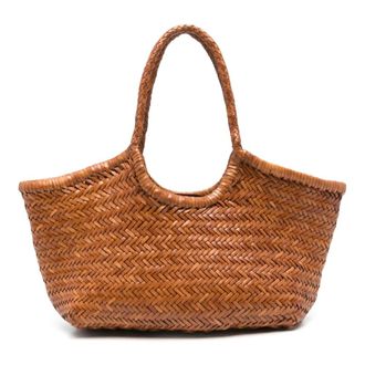 Dragon Diffusion Tote Bags, female, Brown, Size: ONE SIZE Nantucket Basket Big