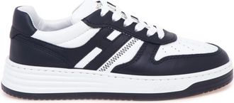 Hogan H630 Sneaker - Dames - Sneakers - Wit - 39 1/2 EU - Leer - Schoenen