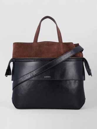 Loewe switch small tote bag transformable design