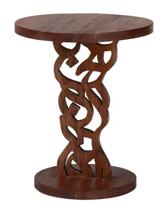 Baxton Studio Donna Nightstand With Pedestal Base