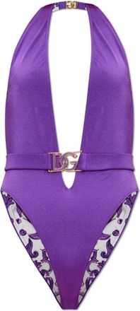 Dolce & Gabbana Badpak - Dames - Badpakken - Paars - M - Badmode