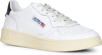 Autry Mens Leather Sneakers Medalist White Calf Trainers