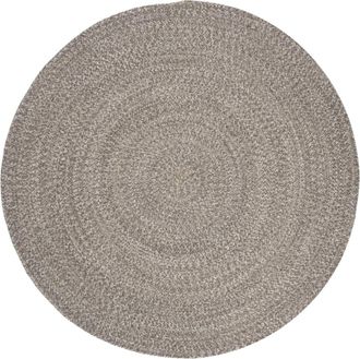 Safavieh Alfombra algod&oacute;n marfil/beige 91 x 91 cm