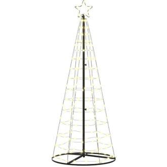 vidaXL &Aacute;rbol De Navidad Led Con 390 Led C&aacute;lido 250 Cm Hierro Vidaxl