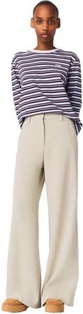 Maje Suit trousers in Beige at Nordstrom, Size 42 Eu