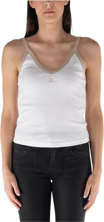 Courrèges Mujer, Camisetas, Blanco, Talla: S