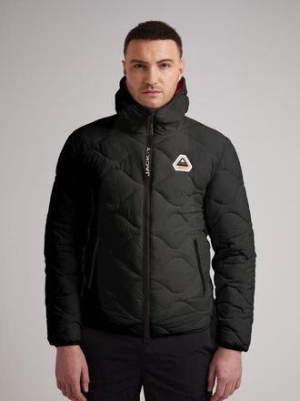 JACK1T Orb1T Long Sleeve Hooded Jacket in Black at Nordstrom, Size Xx-Large