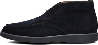 Magnanni Blauwe Su&egrave;de Veterschoenen 25622 - Heren - Veterlaarzen - Blauw - 45 EU - Su&egrave;de - Schoenen