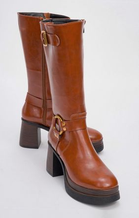 Prologue Rock Gesp Rits Blokhak Laars (Dames)