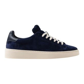 D.A.T.E. Sneakers, male, Blue, Size: 10 US Camoscio Sneaker