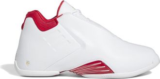 adidas Mens T-Mac 3 Stripe Low Top Trainers in White - Size UK 10.5