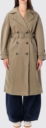 Levi's Trench lungo doppiopetto in cotone con cintura regolabile