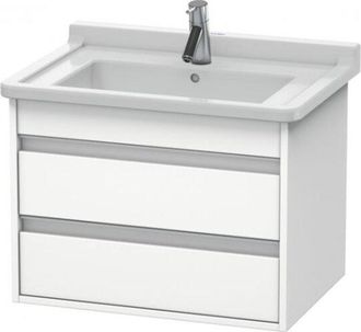 Duravit Ketho Neceser De Pared 6643, 2 Cajones, 650mm, Para - Duravit
