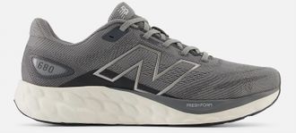 New Balance Mens Fresh Foam Sneakers In Harbor Grey And Dark Silver Metallic