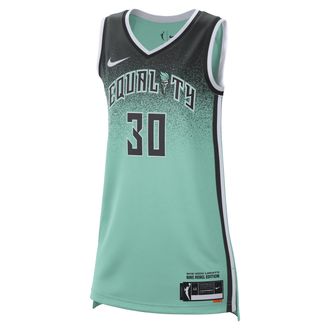 Nike Breanna Stewart New York Liberty Nike Womens Dri-FIT WNBA Victory Jersey in Green | FD0806-307