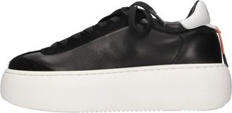 Barracuda Bd 1504B V2630 Sneaker - Dames - Sneakers - Zwart - 39 EU - Leer - Schoenen