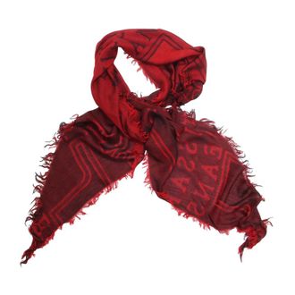Trussardi Scarves, male, Red, ONE SIZE, Red/Black Jeans Scarf