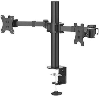 Hama Soporte Para Monitor Doble Negro De 13 A 35 Pulgadas