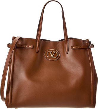 Valentino Antibes Medium Leather Tote
