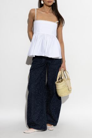 Jacquemus Traversin Top, Womens, White