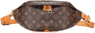 Louis Vuitton Brown Pvc Leather Sling Bag (Pre-Owned)
