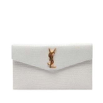 Saint Laurent Pre-owned Clutch - - Pre-owned - Donna - Bianco - ONE SIZE