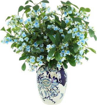 Creative Displays Inc. Handmade Faux Budding Stems In Decorative Vase