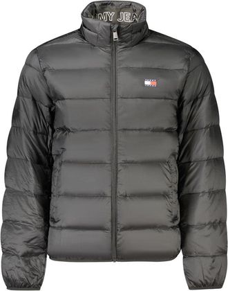 Tommy Hilfiger Black Polyester Mens Mens Jacket