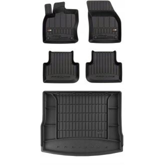 OEM Set Alfombrillas De Goma 3d Vw Tiguan 2 Desde 2015- G