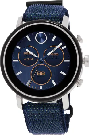 Movado Connect Black Dial Unisex Watch 3660030