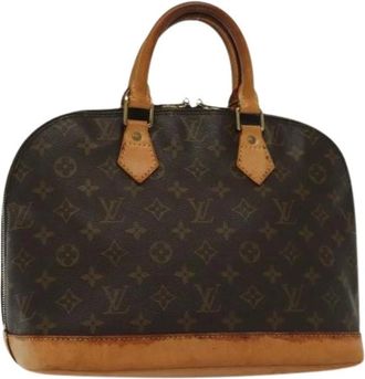 Louis Vuitton Pre-owned Handbags, female, Brown, Size: ONE SIZE Pre-owned Canvas handbags