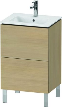 Duravit L-cube Mueble De Ba&ntilde;o De Pie Compact, 2 Cajones, Ancho: - Duravit
