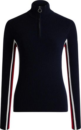 Fusalp Deltanao Sweater - Dames - Coltruien - Blauw - L - Wol - Truien & Vesten