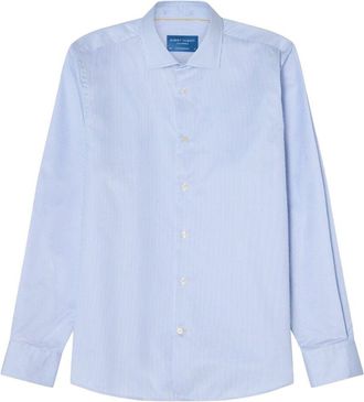 Robert Talbott Reynolds Mini Stripe Twill Dress Shirt