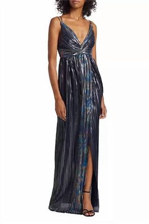 Sabina Mus&aacute;yev Naomi Dress In Dark Silver