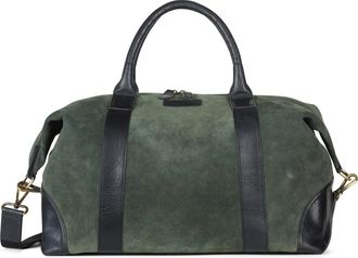 Howard London Weekend Bag Steven - Heren - Weekendtassen - Groen - ONE Size - Leer - Tassen