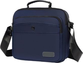 Generic Compatible For Mens Bag Oxford Fabric Shoulder Large Capacity(Blue)