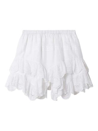 Isabel Marant Jocadia Shorts mit Blumenspitze