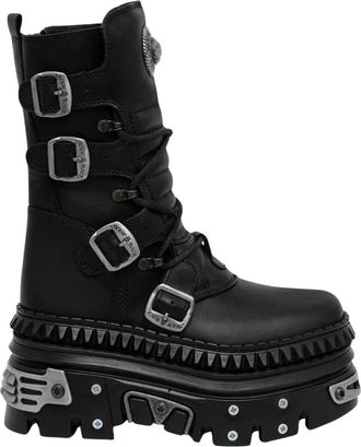 New Rock Donna, Scarpe, Nero, 37 EU, new