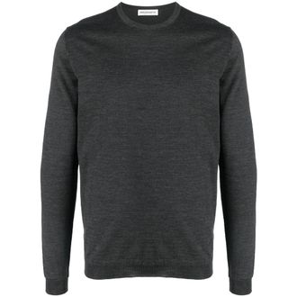 Goes Botanical Crew-neck Merino-wool Jumper